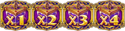 Treasure Chest Multiplier Symbols Jili slot