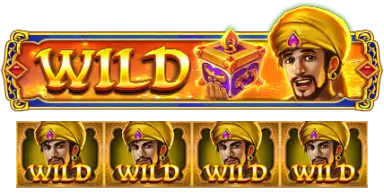 Long Wild and Normal Wild ali baba Jili slot