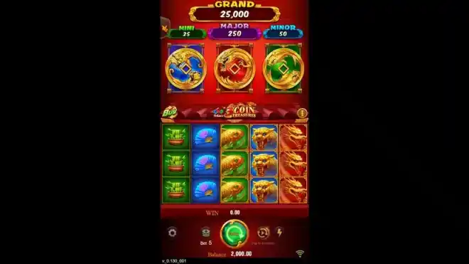 3 Coin Treasures Slot Screenshot 7