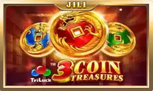 3-coin-treasures slot logo rs