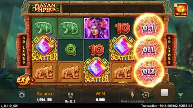 Mayan-Empire Slot Screenshot 7