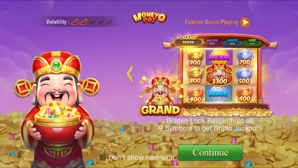 MoneyPot Jili slot สมัครฟรี ไม่มีขั้นต่ำ