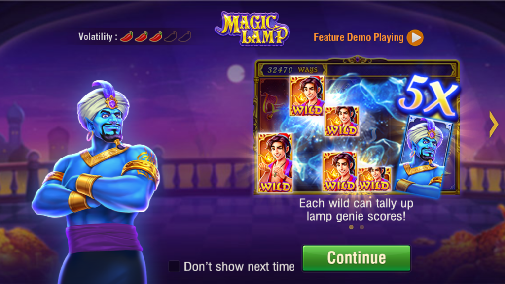 Magic Lamp Slot JILI สล็อตเว็บตรง