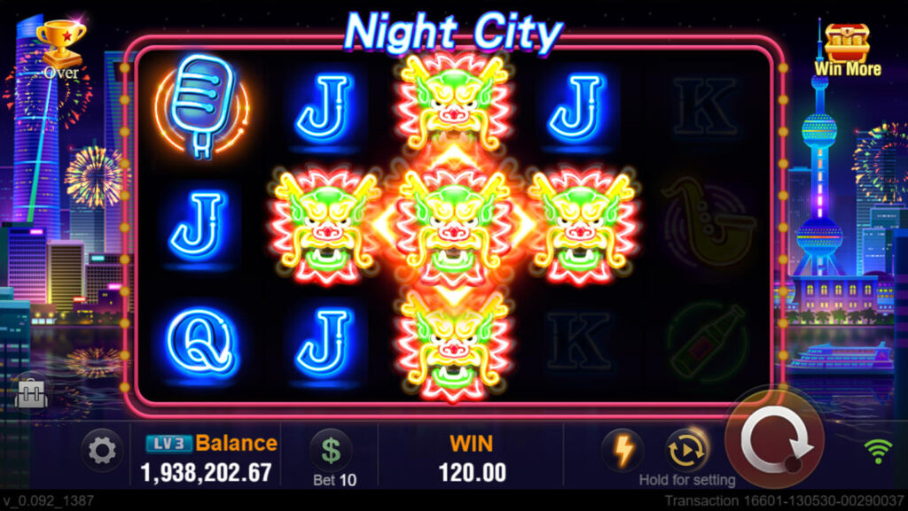 NightCity jili เกมสล็อตแตกง่าย