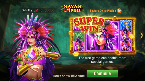 Mayan-Empire Slot Screenshot 1