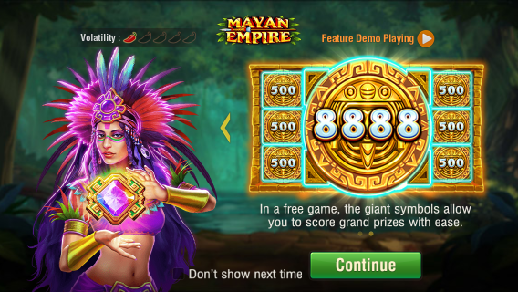 Mayan-Empire Slot Screenshot 2