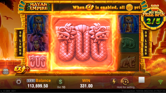 Mayan-Empire Slot Screenshot 4