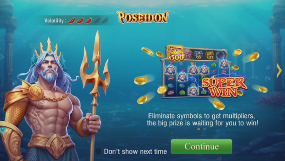 Poseidon Slot Screenshot 1