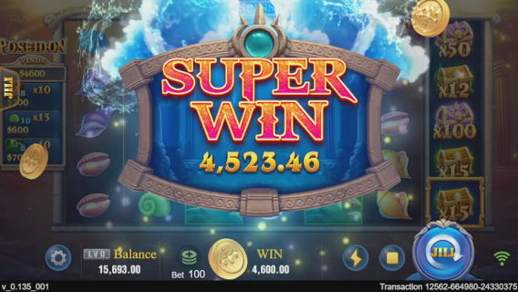 Poseidon Slot Screenshot 5