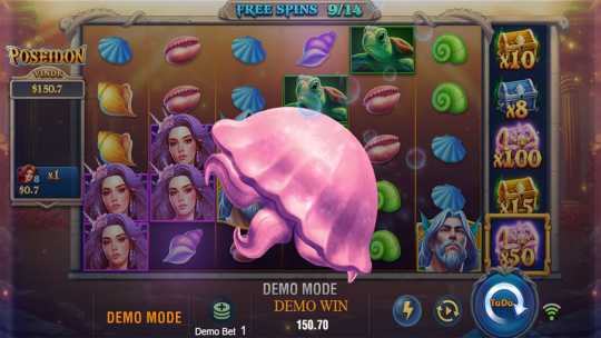 Poseidon Slot Screenshot 8