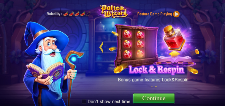 Potion-Wizard Slot Screenshot 02