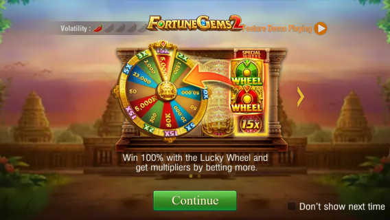 fortune-gems-2-Slot Screenshot 1